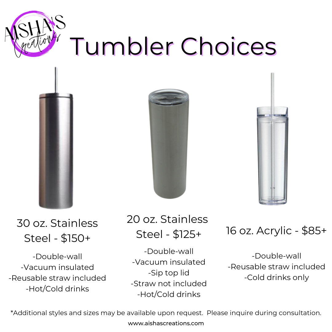16 oz Skinny Double Wall Acrylic Tumbler with Lid and Straw - Bling Your  Things - Rhinestones
