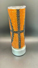 Load image into Gallery viewer, Ready-to-Ship Basketball-Inspired Rhinestone Tumbler
