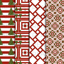 Load image into Gallery viewer, Christmas Seamless Digital Paper Pack
