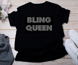 "Bling Queen" Rhinestone T-shirt