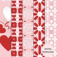 Load image into Gallery viewer, Valentine Vol.1  Seamless Digital Paper Pack
