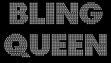 Load image into Gallery viewer, &quot;Bling Queen&quot; Rhinestone T-shirt
